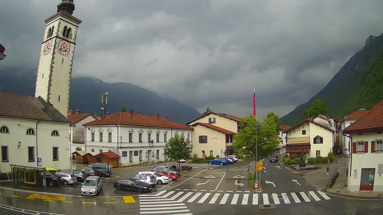 Live webcam Kobarid city center – Soča valley – Slovenia