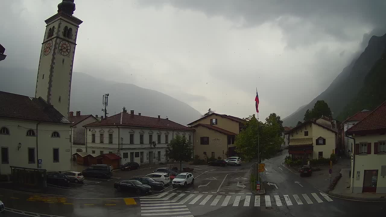 Live webcam Kobarid city center – Soča valley – Slovenia