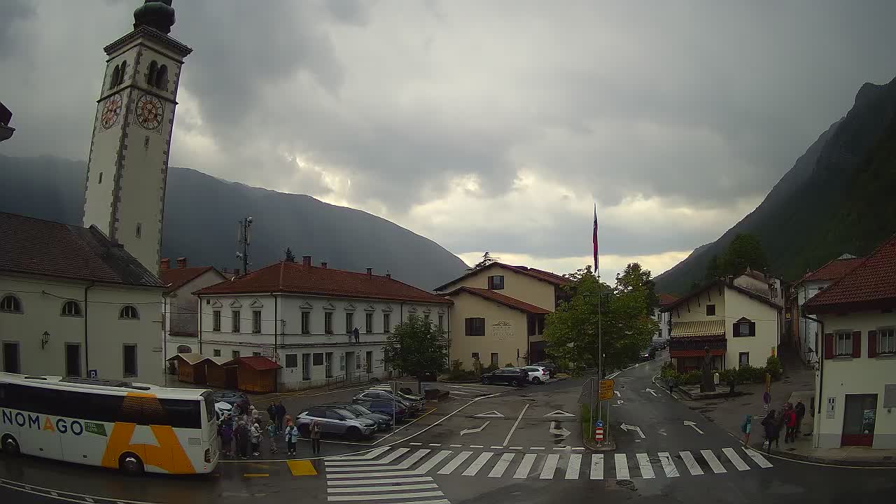 Live webcam Kobarid city center – Soča valley – Slovenia