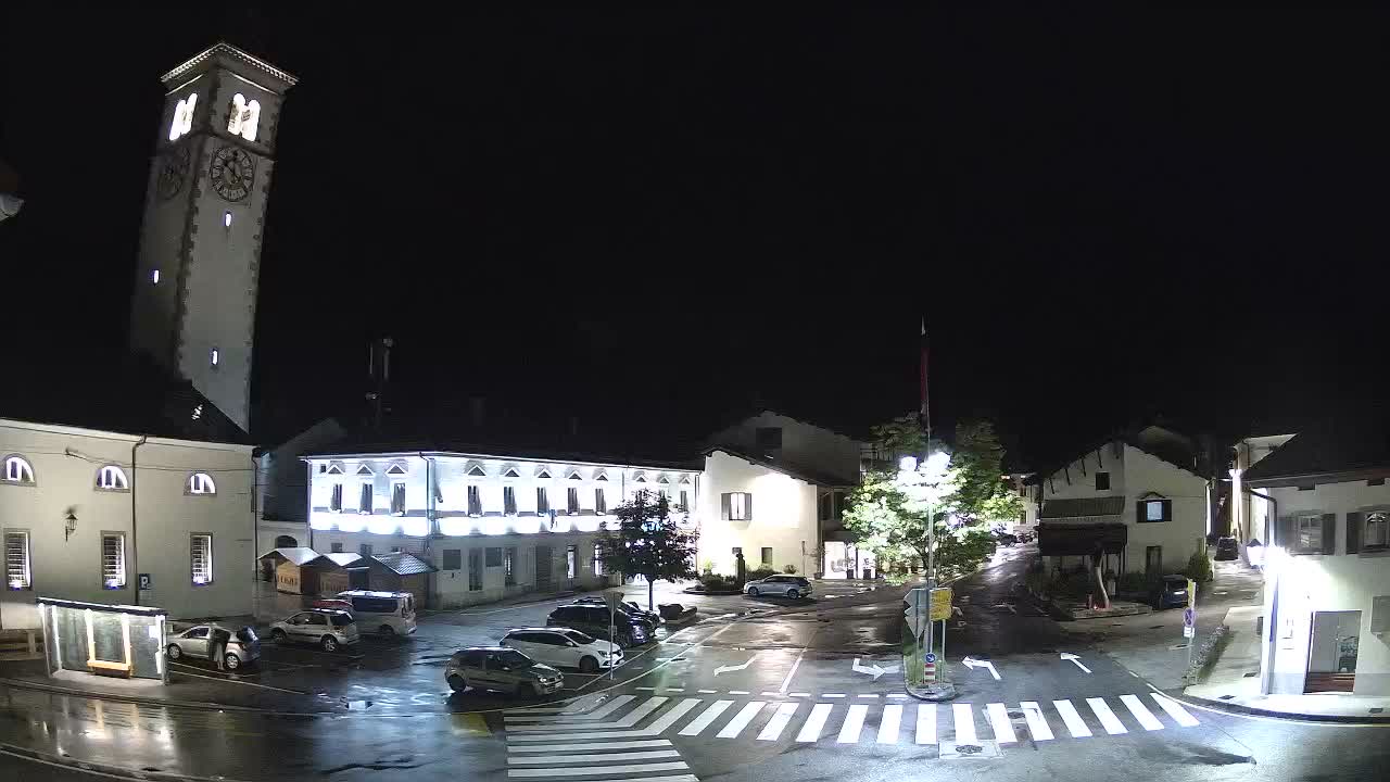 Live webcam Kobarid – Caporetto centro città – Valle dell’Isonzo – Slovenia