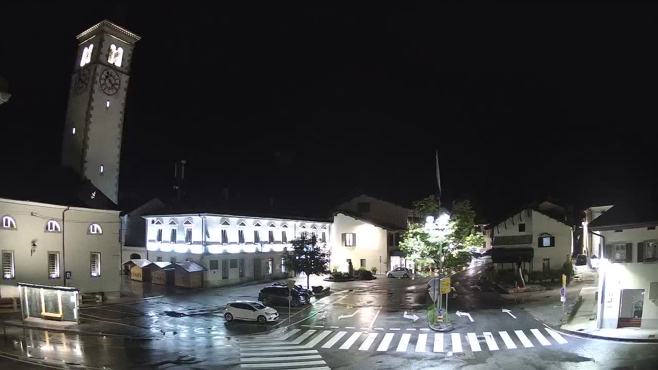 Webcam en direct du centre-ville de Kobarid – Vallée de la Soča – Slovénie