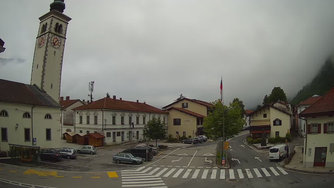 Live webcam Kobarid city center – Soča valley – Slovenia
