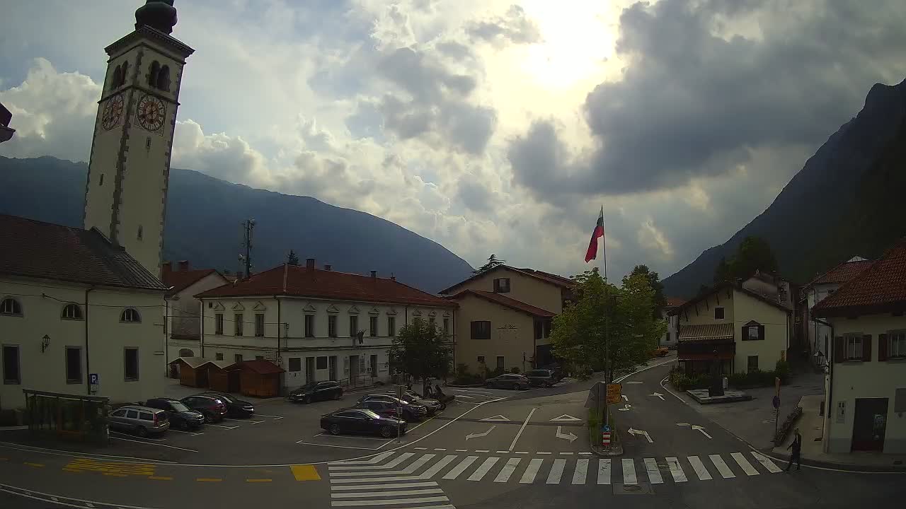 Live webcam Kobarid city center – Soča valley – Slovenia