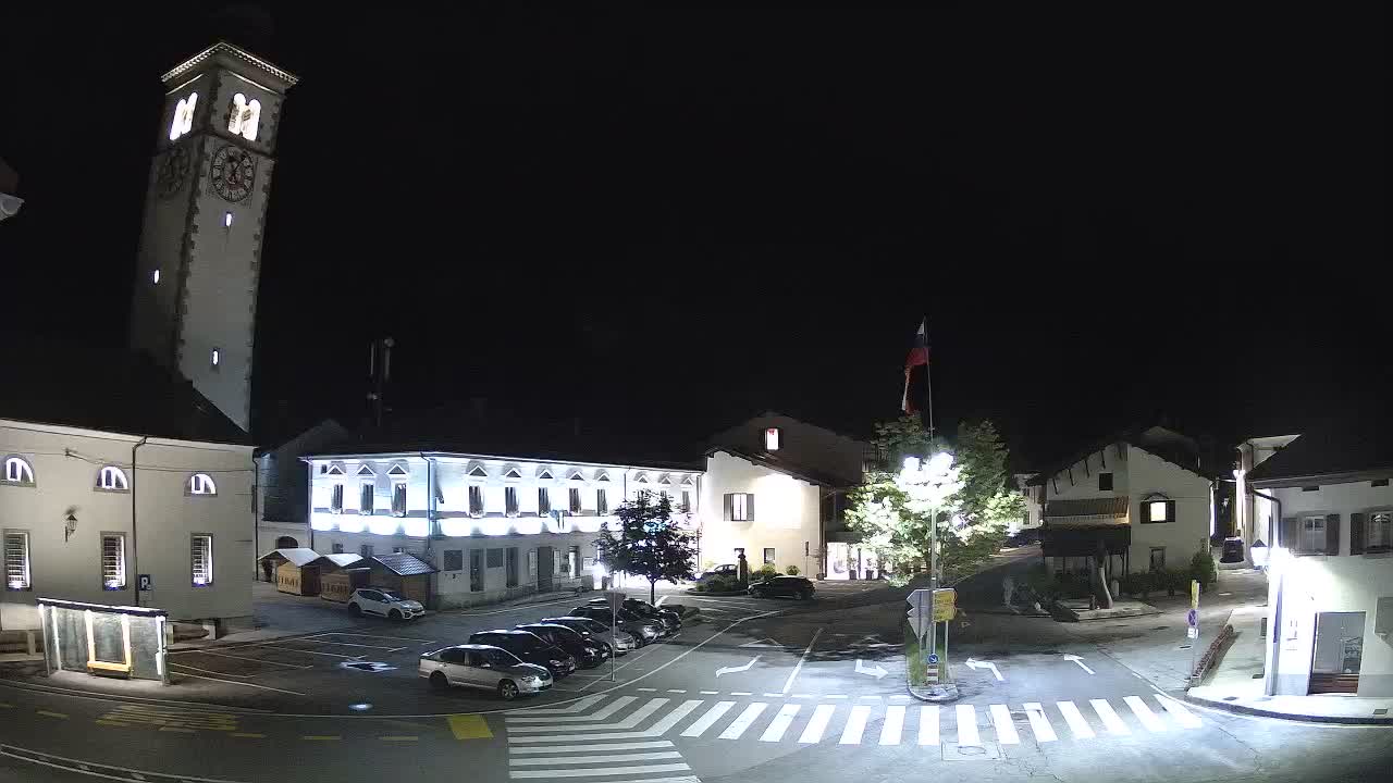 Live webcam Kobarid – Caporetto centro città – Valle dell’Isonzo – Slovenia