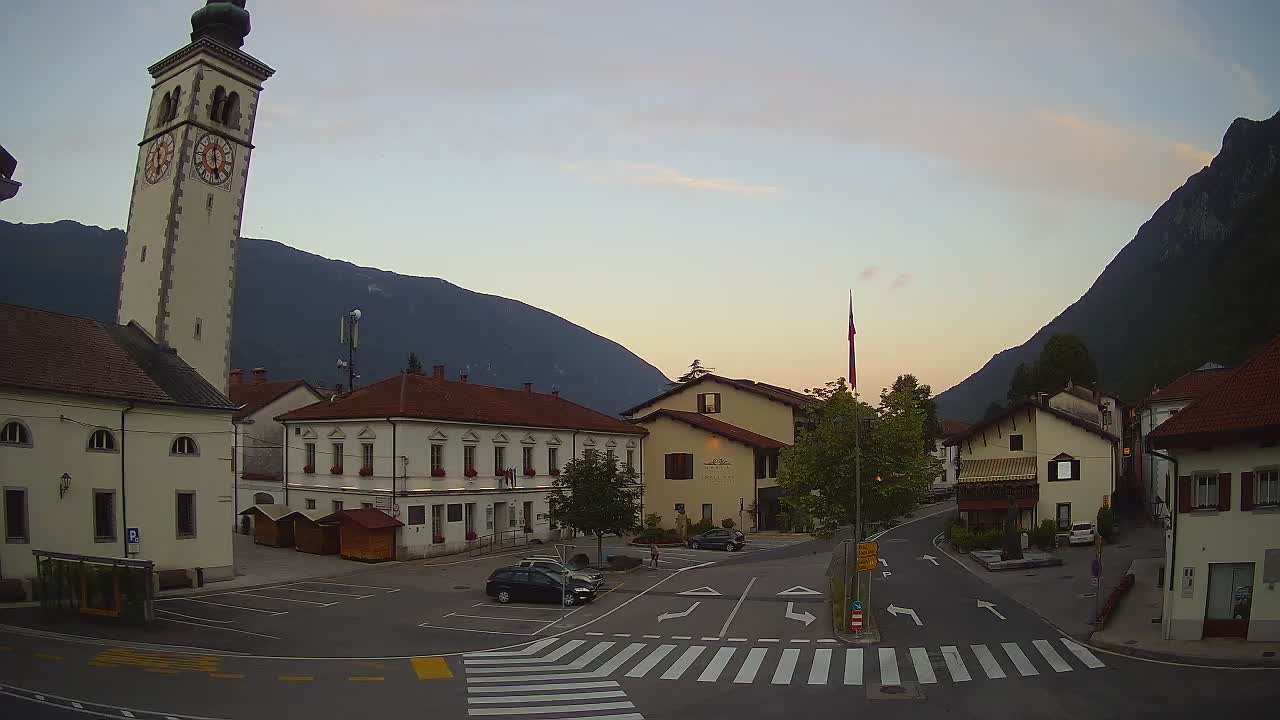 Live webcam Kobarid city center – Soča valley – Slovenia