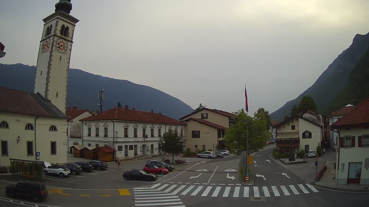 Live webcam Kobarid city center – Soča valley – Slovenia