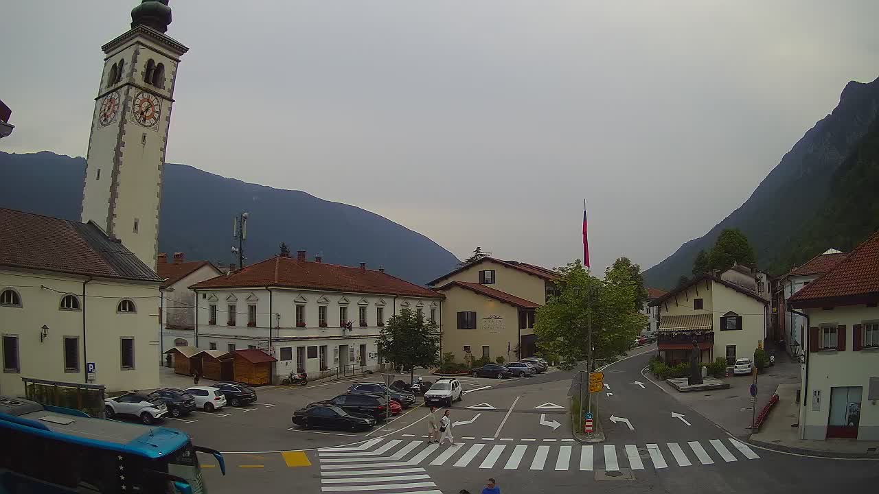 Live webcam Kobarid city center – Soča valley – Slovenia