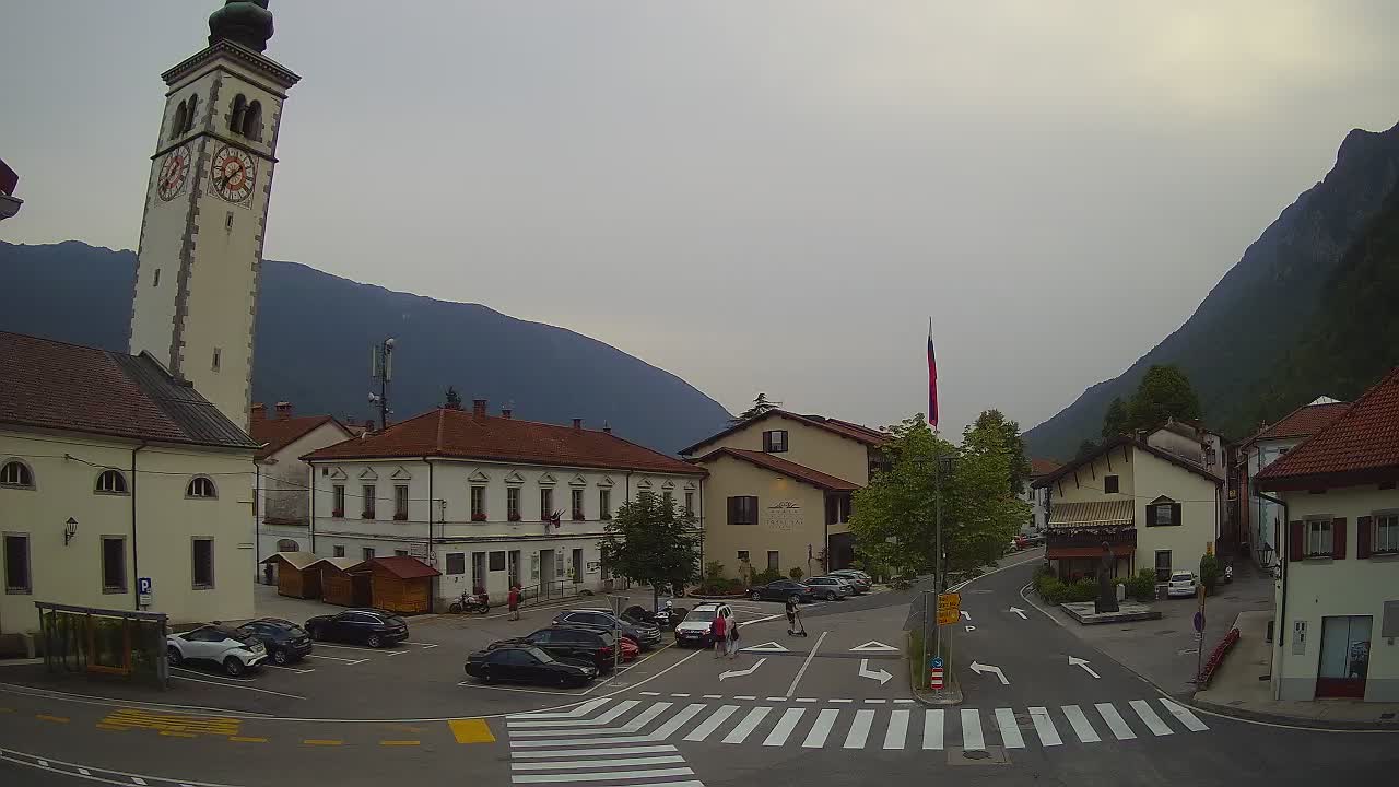 Live webcam Kobarid city center – Soča valley – Slovenia
