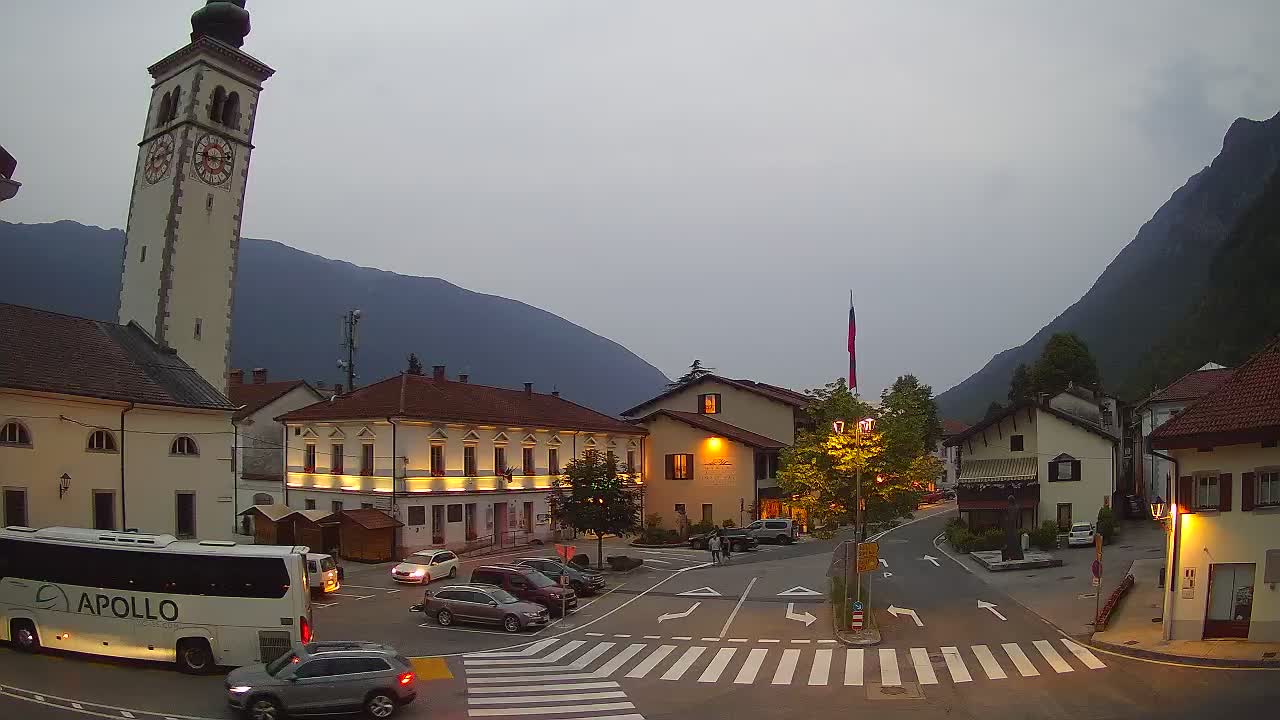 Live webcam Kobarid city center – Soča valley – Slovenia