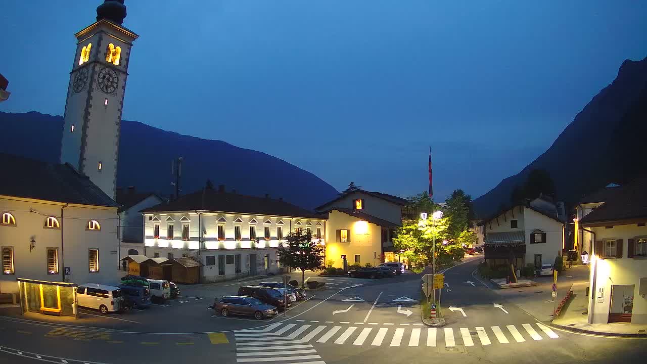 Live webcam Kobarid city center – Soča valley – Slovenia