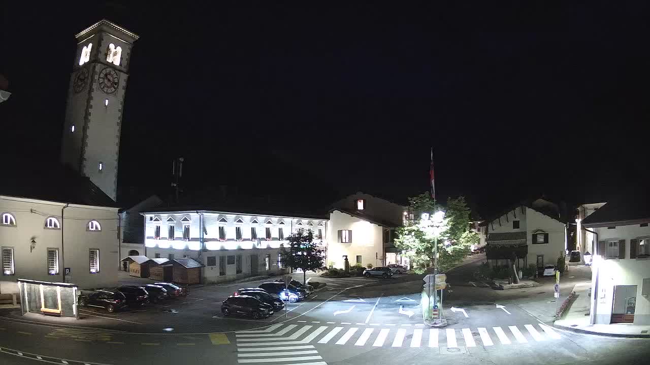 Webcam en direct du centre-ville de Kobarid – Vallée de la Soča – Slovénie