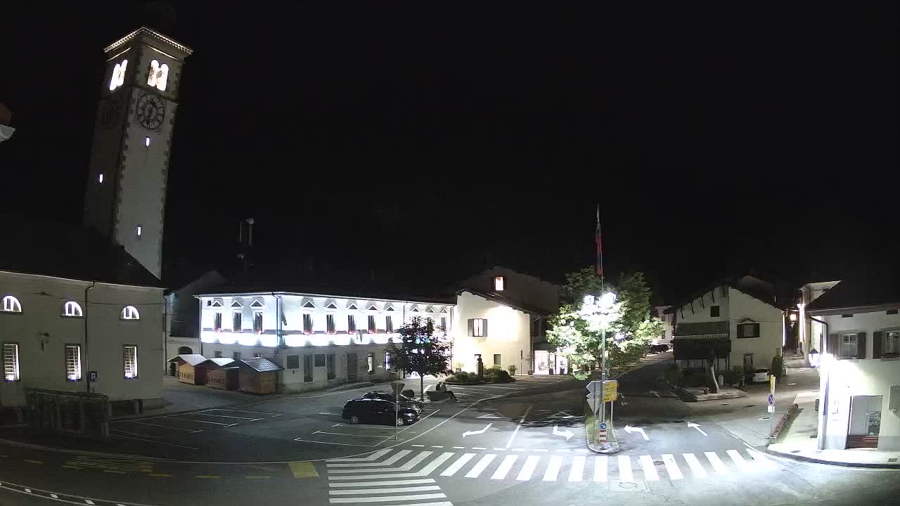 Live webcam Kobarid – Caporetto centro città – Valle dell’Isonzo – Slovenia