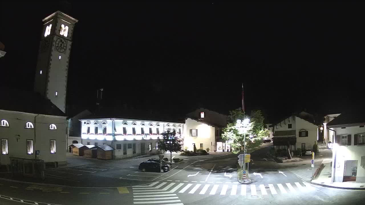 Live-Webcam Stadtzentrum von Kobarid – Soča-Tal – Slowenien