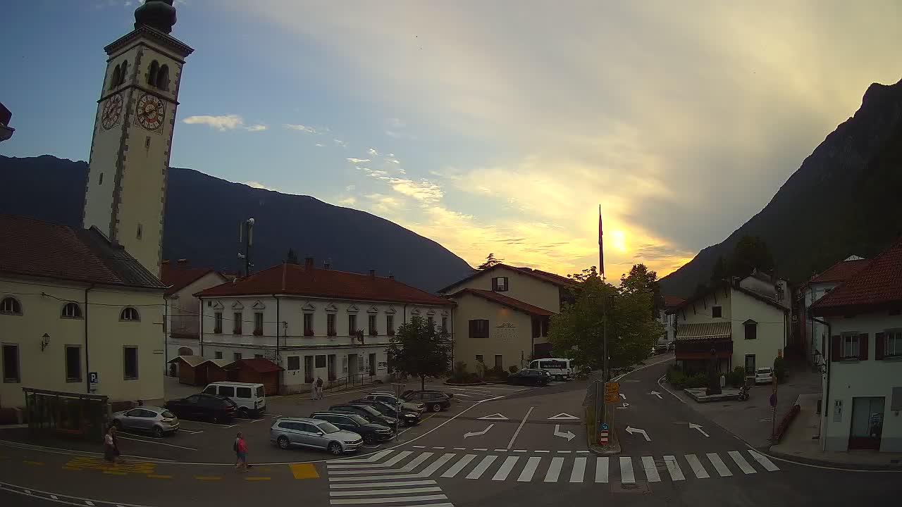 Live webcam Kobarid city center – Soča valley – Slovenia