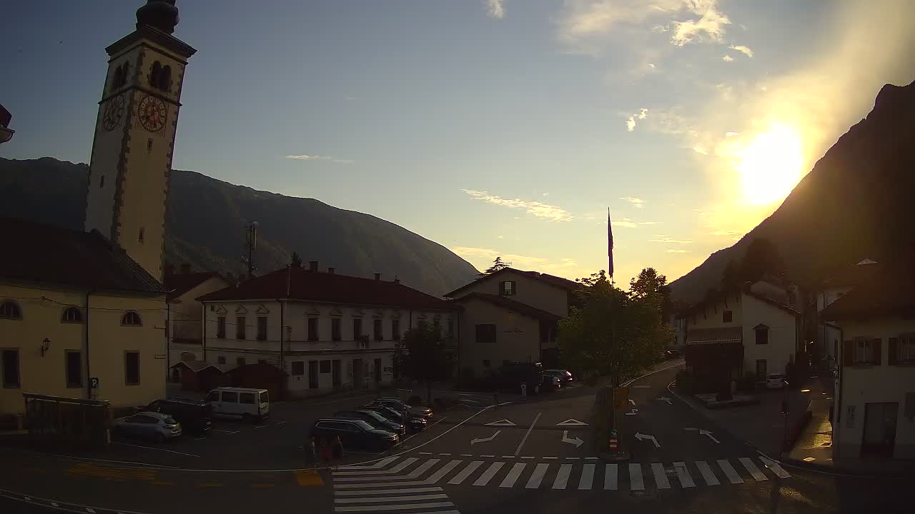 Live webcam Kobarid city center – Soča valley – Slovenia
