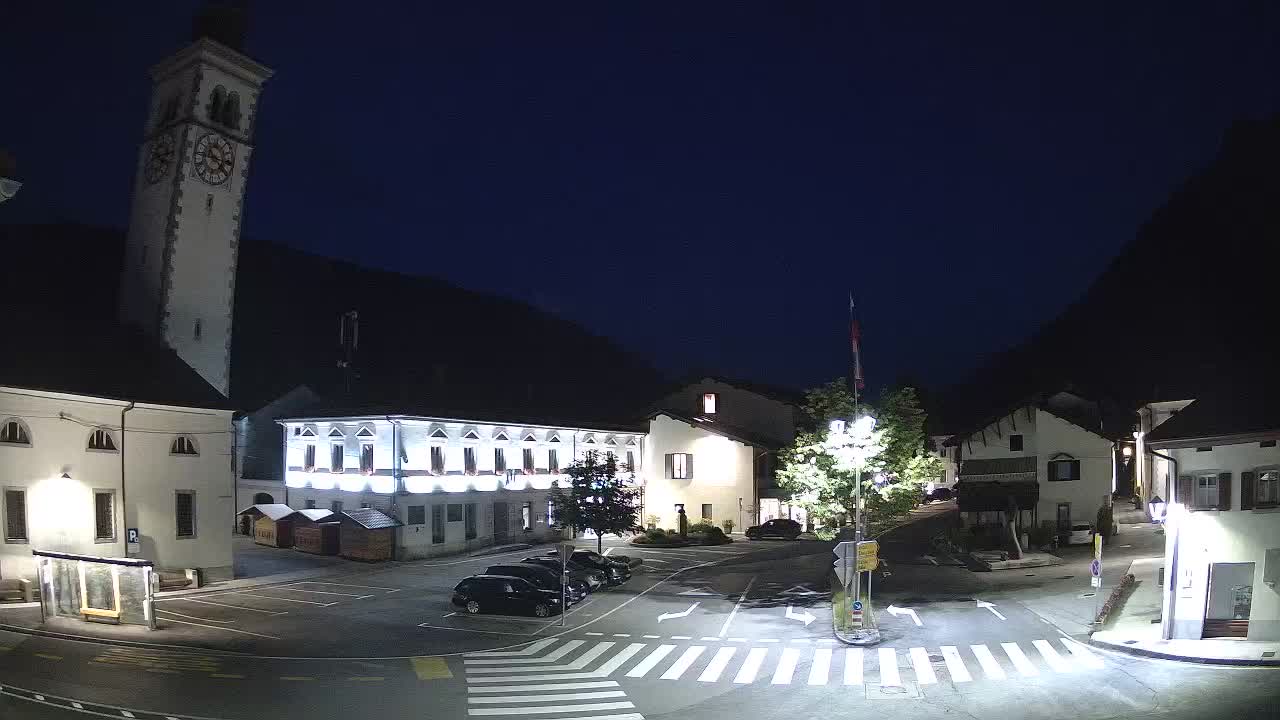 Webcam en direct du centre-ville de Kobarid – Vallée de la Soča – Slovénie