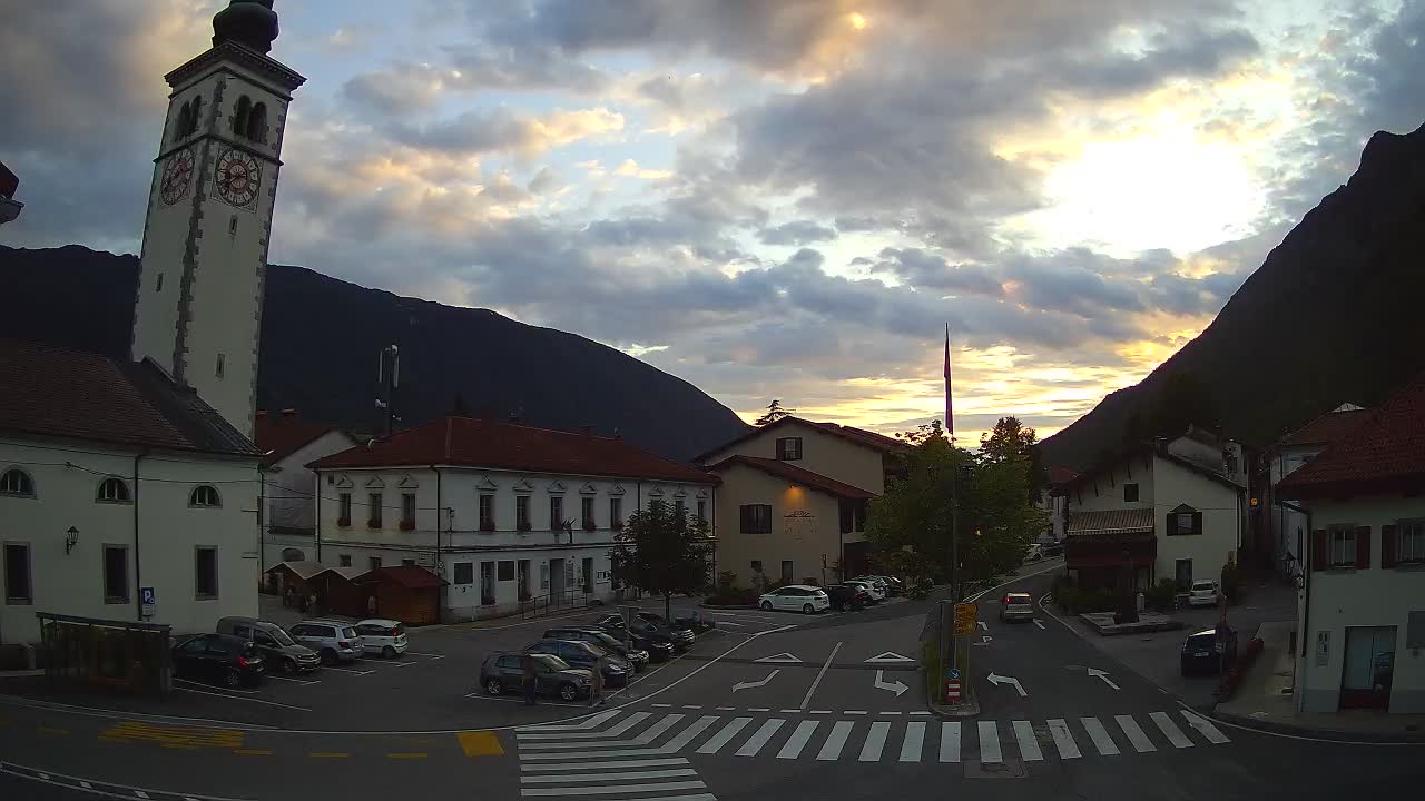 Live webcam Kobarid city center – Soča valley – Slovenia