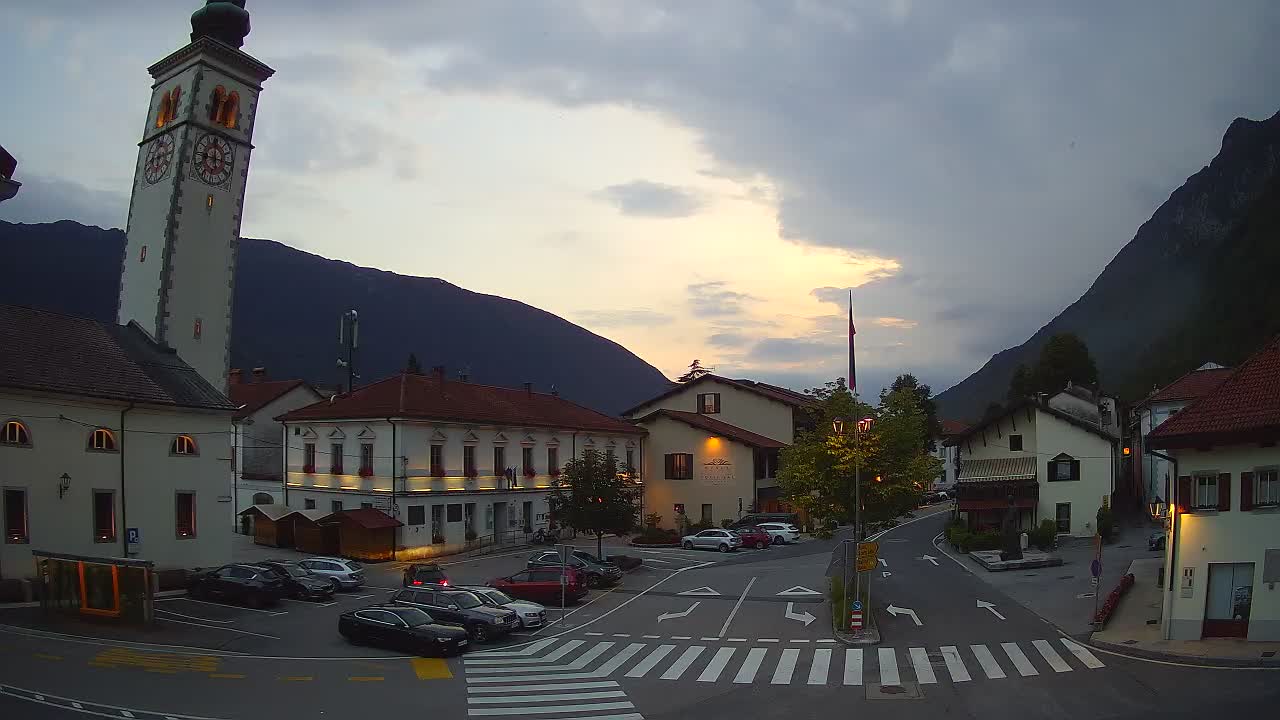 Live webcam Kobarid city center – Soča valley – Slovenia