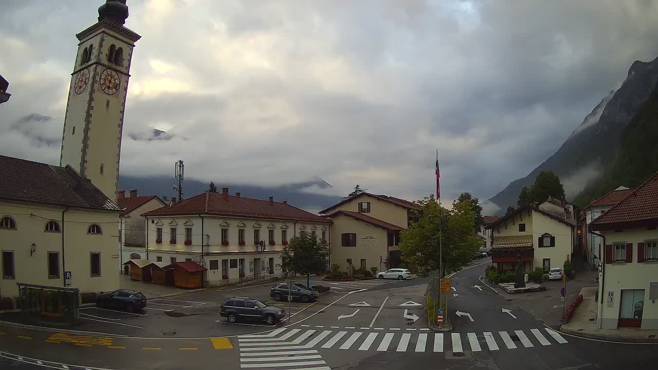 Live webcam Kobarid city center – Soča valley – Slovenia