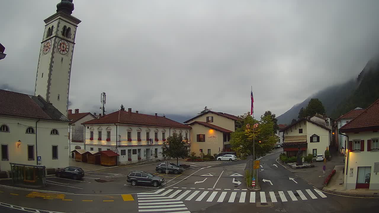 Live webcam Kobarid city center – Soča valley – Slovenia