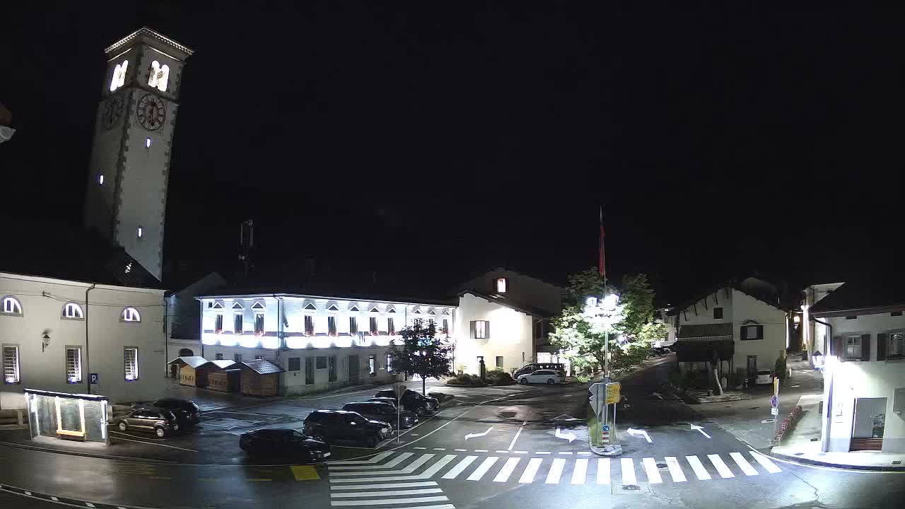 Webcam en direct du centre-ville de Kobarid – Vallée de la Soča – Slovénie