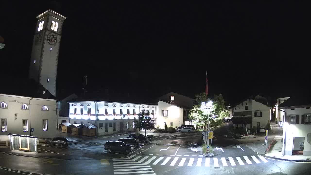 Cámara web en vivo Centro de la ciudad de Kobarid – Valle de Soča – Eslovenia