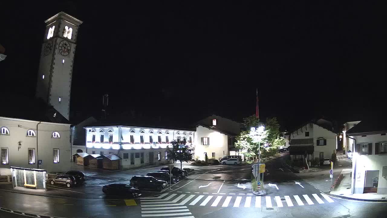 Live webcam Kobarid – Caporetto centro città – Valle dell’Isonzo – Slovenia