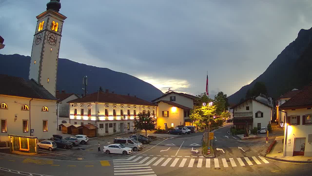 Live webcam Kobarid city center – Soča valley – Slovenia