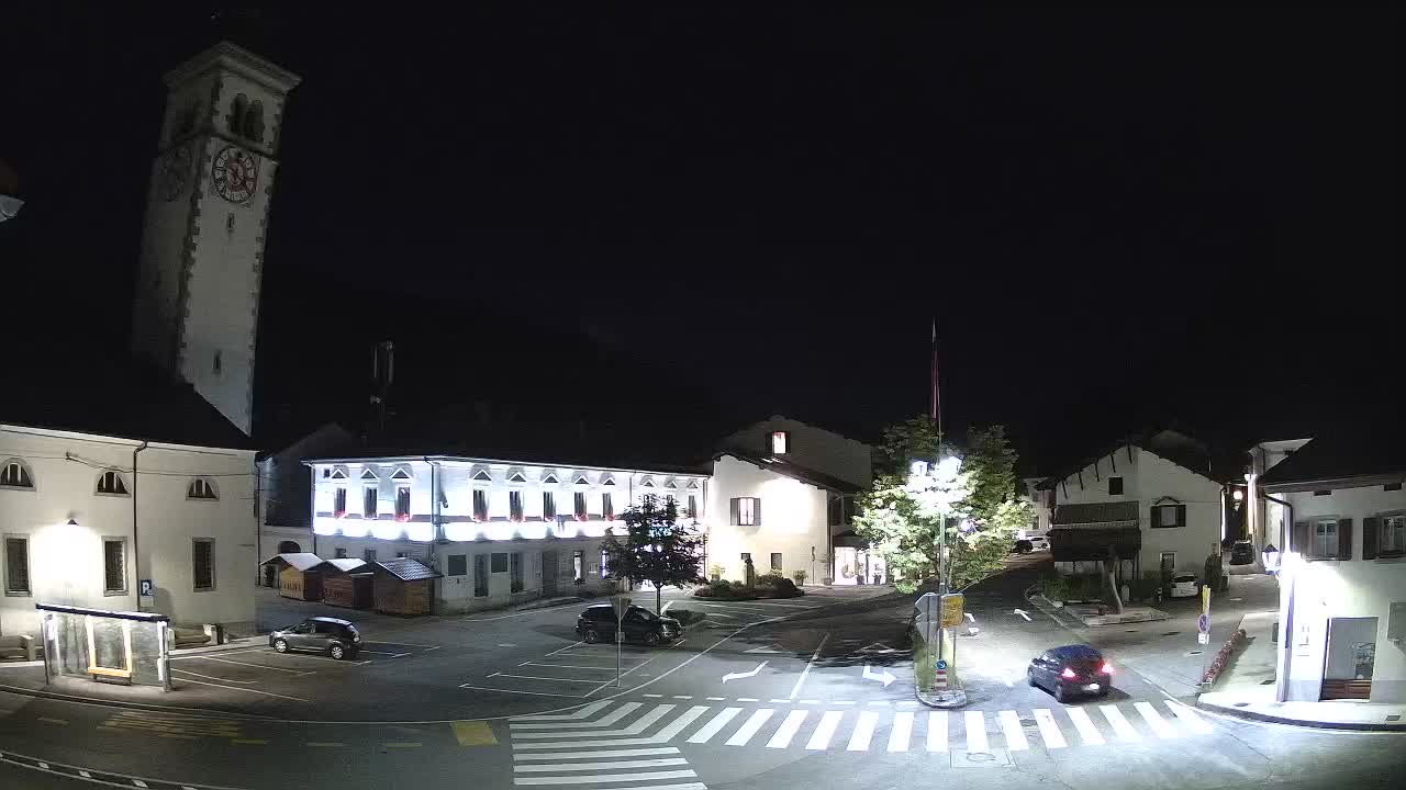 Webcam en direct du centre-ville de Kobarid – Vallée de la Soča – Slovénie