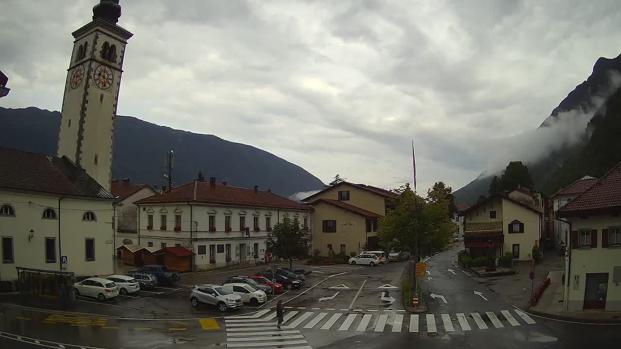 Live webcam Kobarid city center – Soča valley – Slovenia