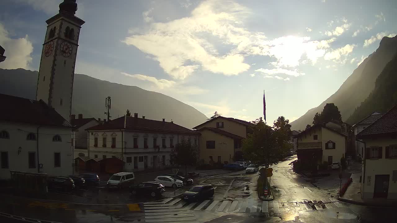 Live webcam Kobarid city center – Soča valley – Slovenia