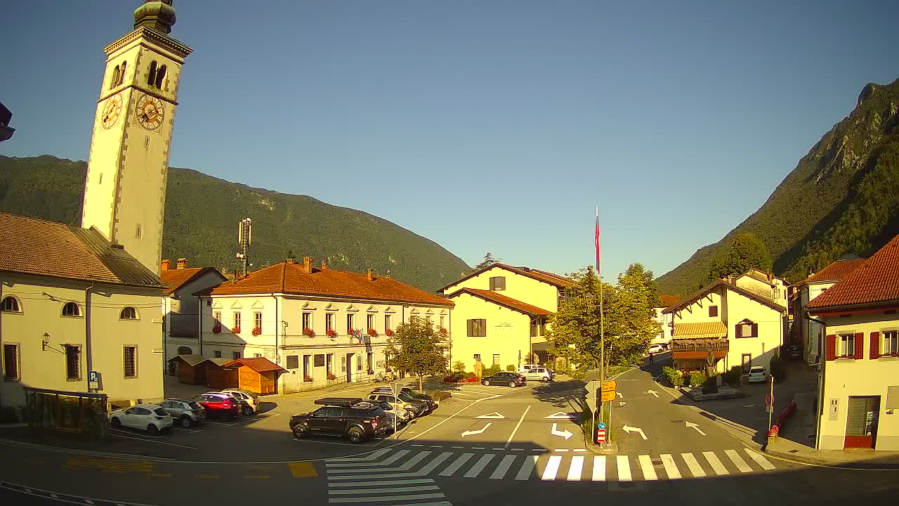 Live webcam Kobarid city center – Soča valley – Slovenia