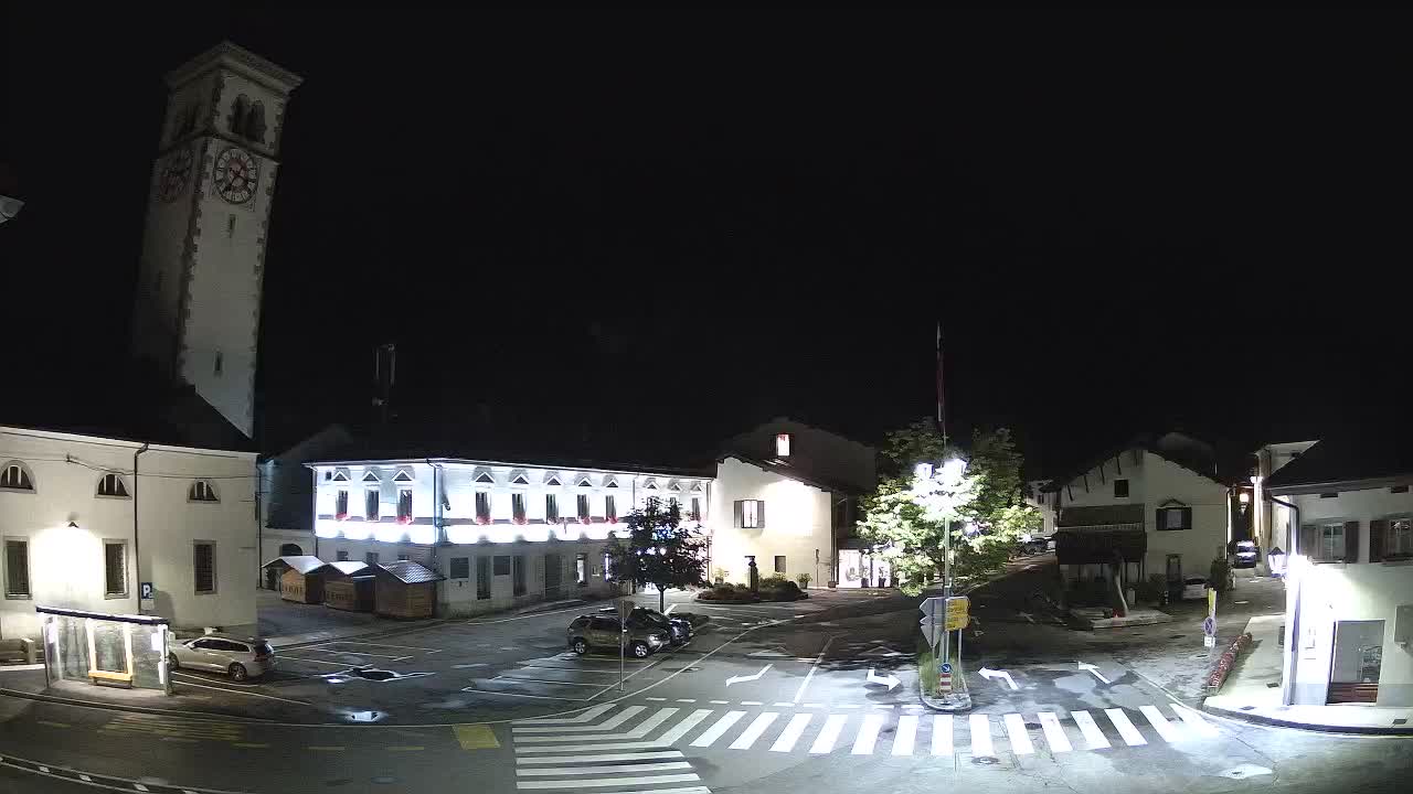 Live-Webcam Stadtzentrum von Kobarid – Soča-Tal – Slowenien