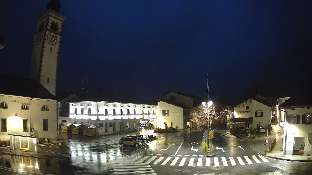 Webcam en direct du centre-ville de Kobarid – Vallée de la Soča – Slovénie