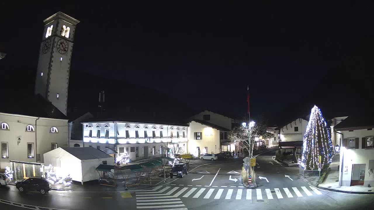 Webcam en direct du centre-ville de Kobarid – Vallée de la Soča – Slovénie