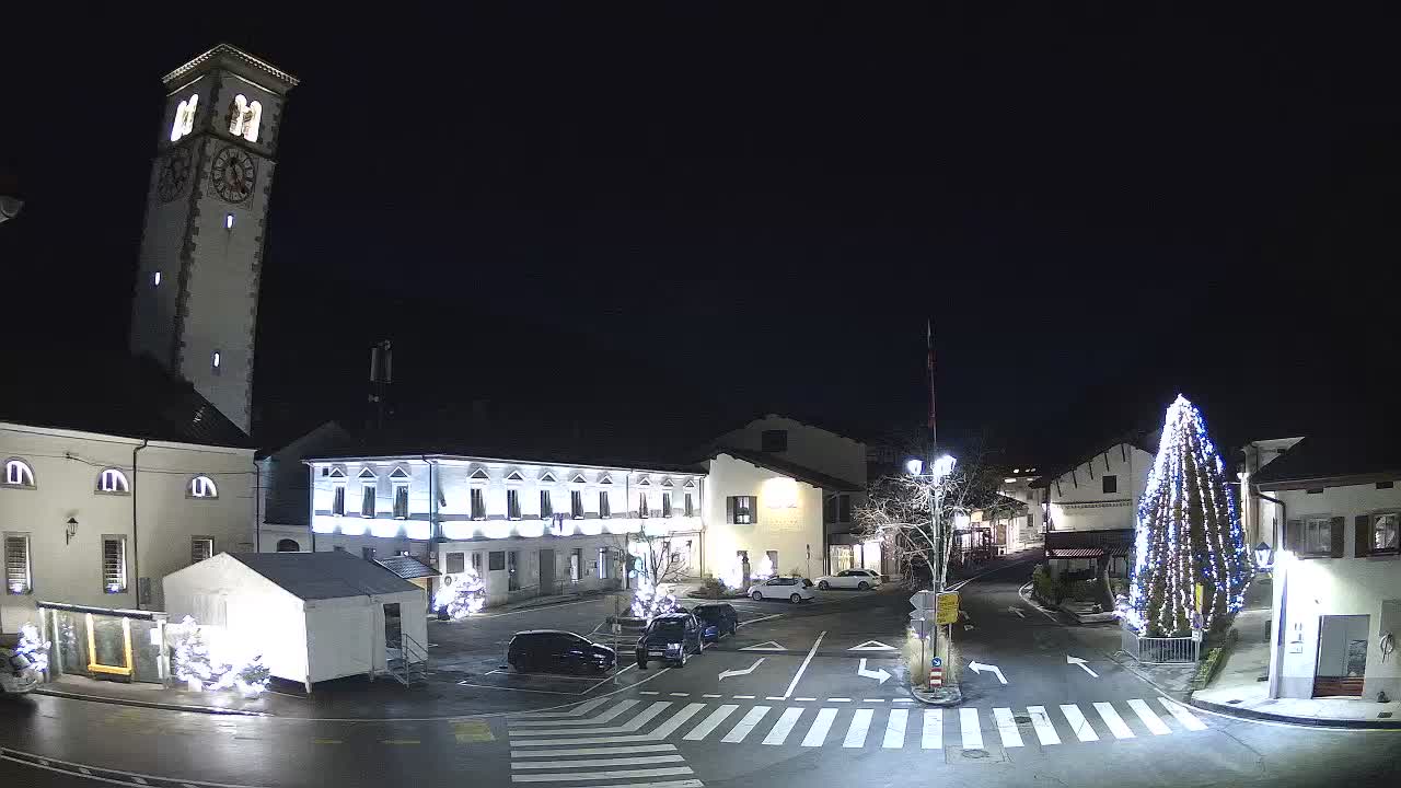 Webcam en direct du centre-ville de Kobarid – Vallée de la Soča – Slovénie