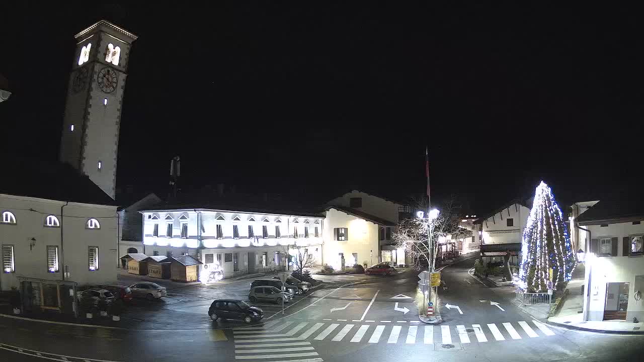 Webcam en direct du centre-ville de Kobarid – Vallée de la Soča – Slovénie