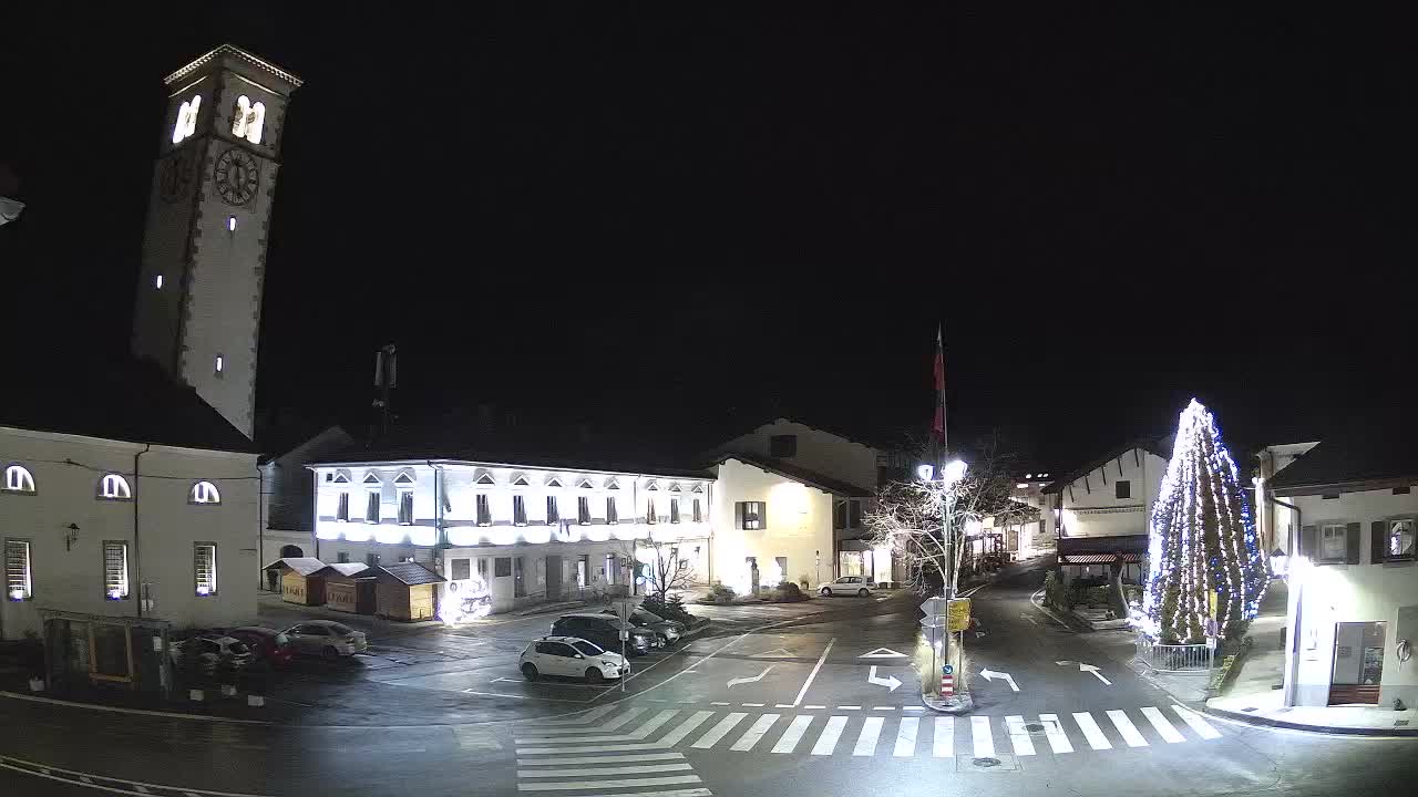 Live webcam Kobarid – Caporetto centro città – Valle dell’Isonzo – Slovenia