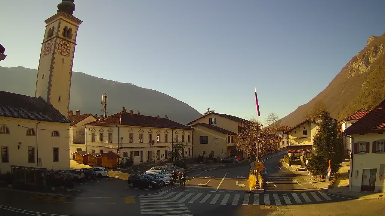 Live webcam Kobarid city center – Soča valley – Slovenia