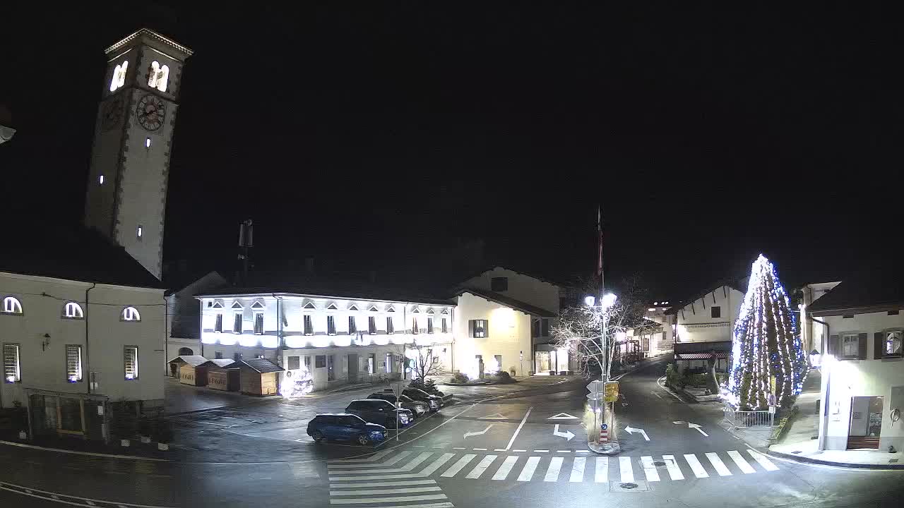 Webcam en direct du centre-ville de Kobarid – Vallée de la Soča – Slovénie