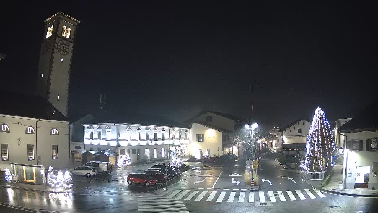 Webcam en direct du centre-ville de Kobarid – Vallée de la Soča – Slovénie