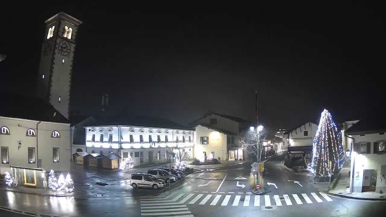 Live webcam Kobarid – Caporetto centro città – Valle dell’Isonzo – Slovenia