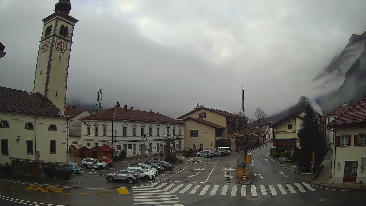 Live webcam Kobarid city center – Soča valley – Slovenia