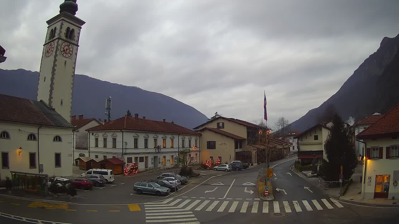 Live webcam Kobarid city center – Soča valley – Slovenia