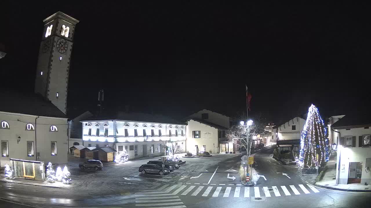 Live webcam Kobarid – Caporetto centro città – Valle dell’Isonzo – Slovenia