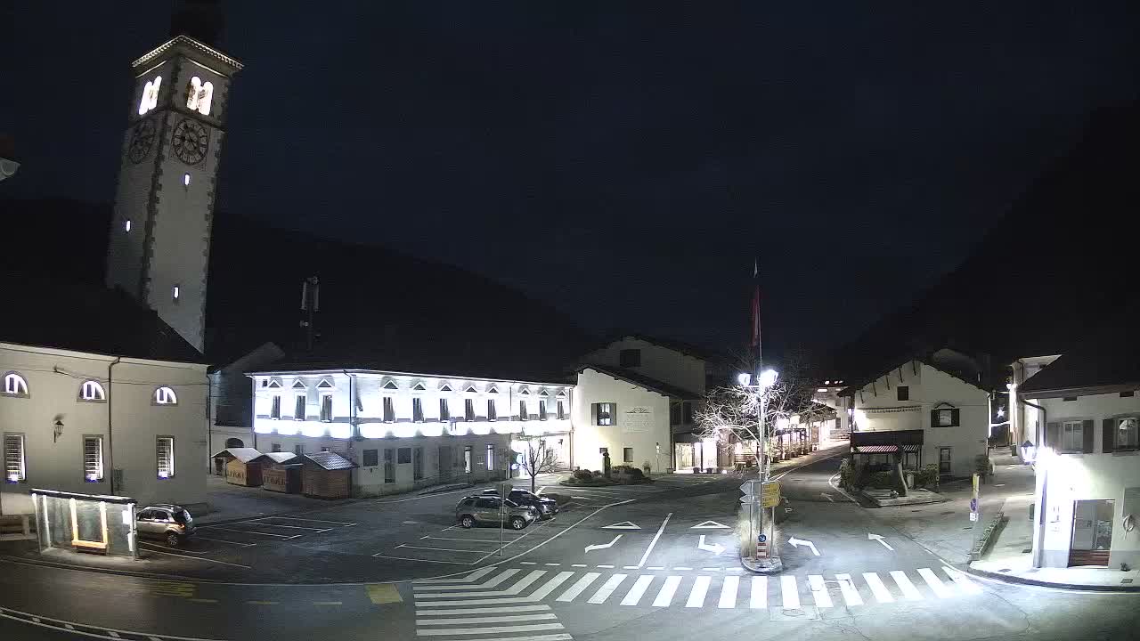 Webcam en direct du centre-ville de Kobarid – Vallée de la Soča – Slovénie