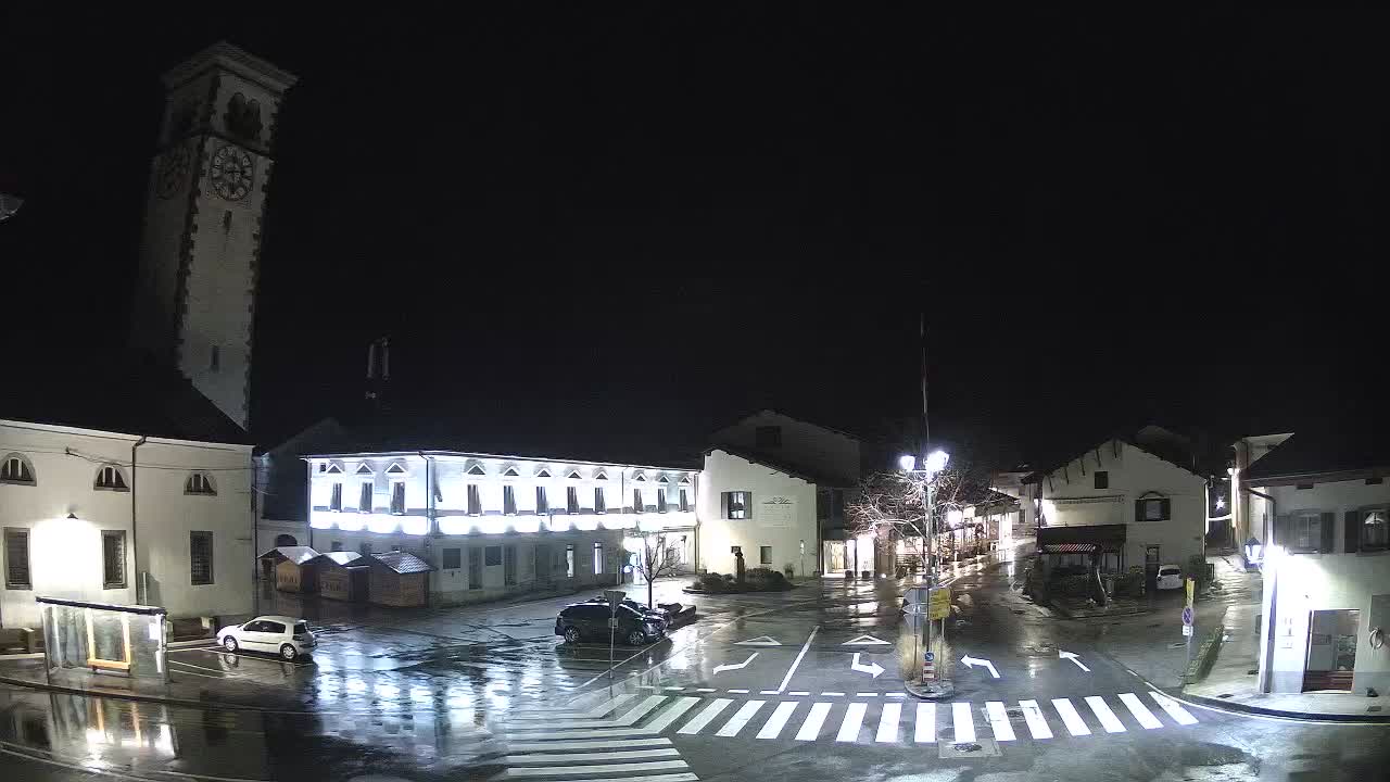 Live-Webcam Stadtzentrum von Kobarid – Soča-Tal – Slowenien