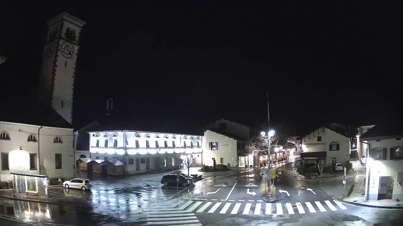 Live-Webcam Stadtzentrum von Kobarid – Soča-Tal – Slowenien