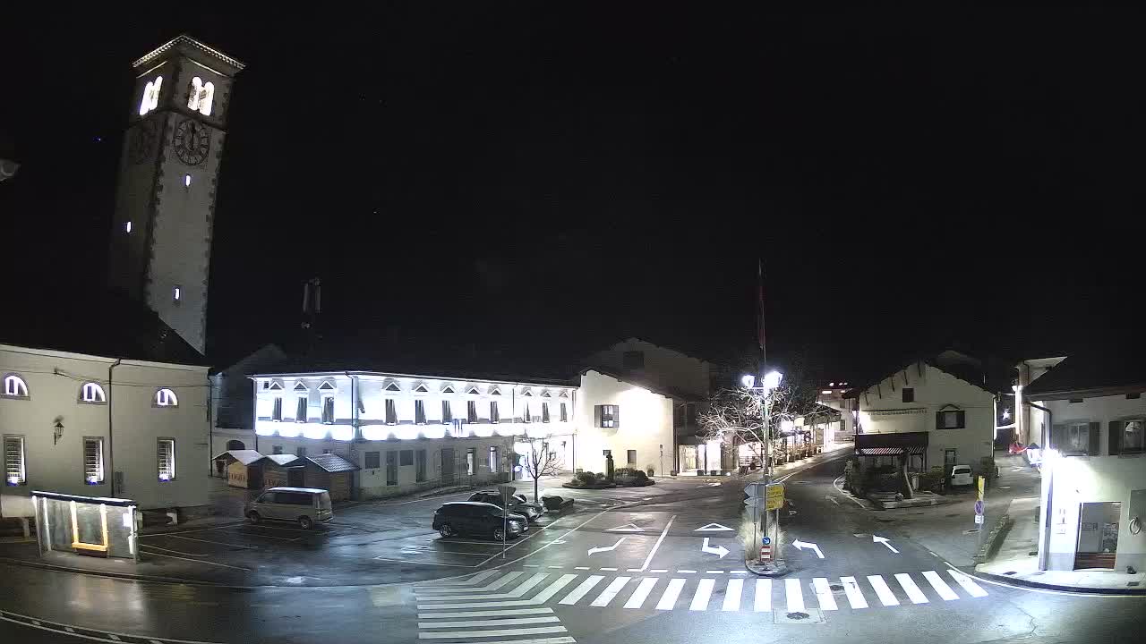 Cámara web en vivo Centro de la ciudad de Kobarid – Valle de Soča – Eslovenia