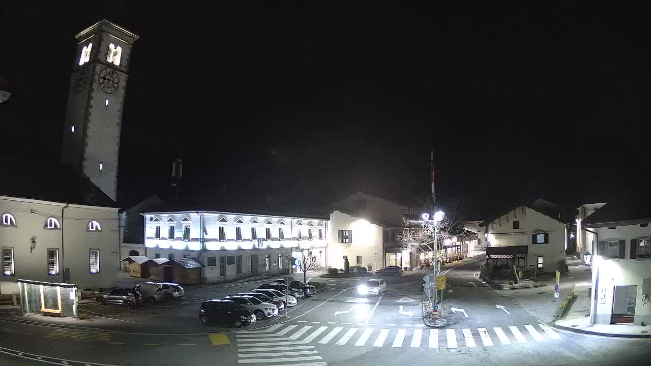 Live-Webcam Stadtzentrum von Kobarid – Soča-Tal – Slowenien